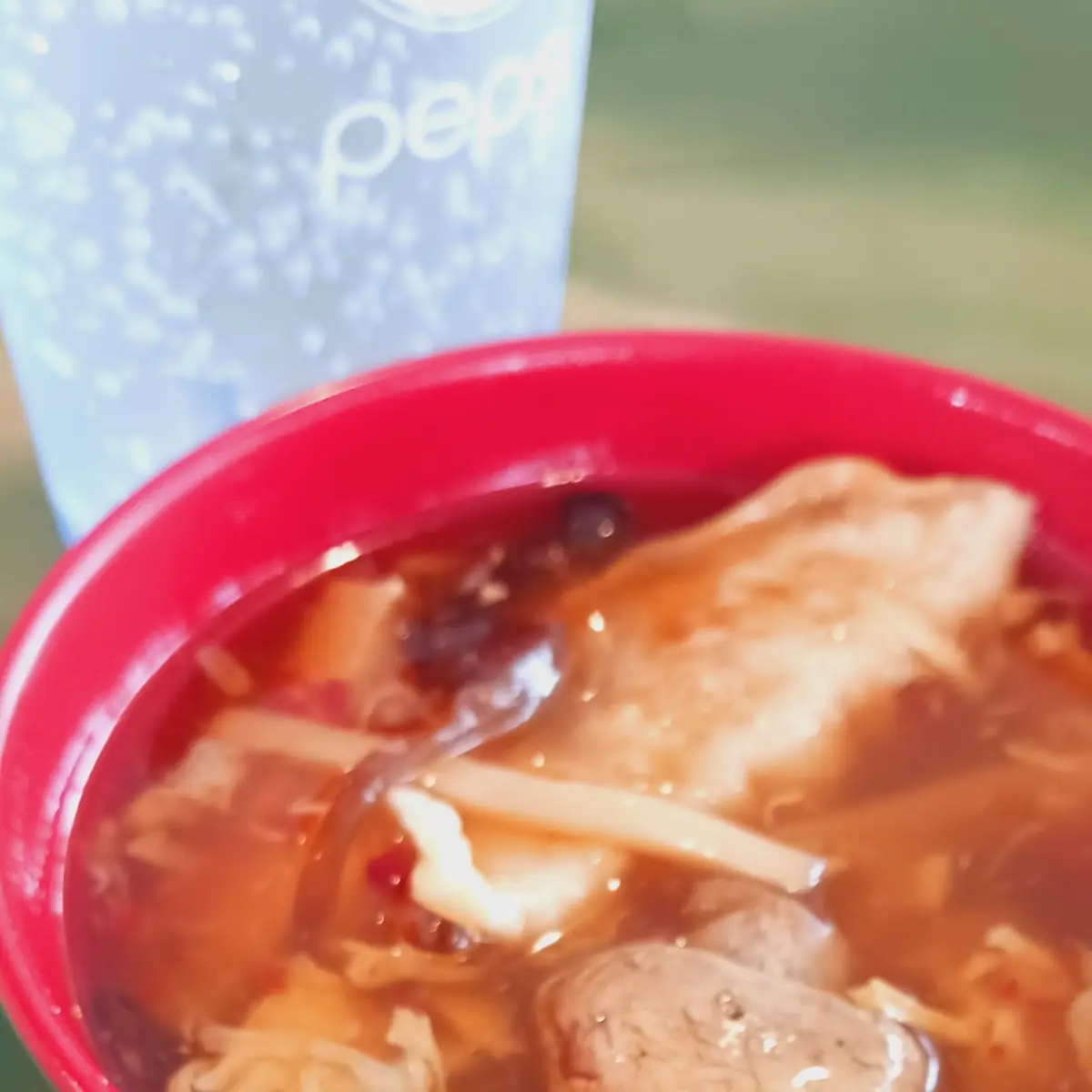 hot and sour soup 酸辣汤